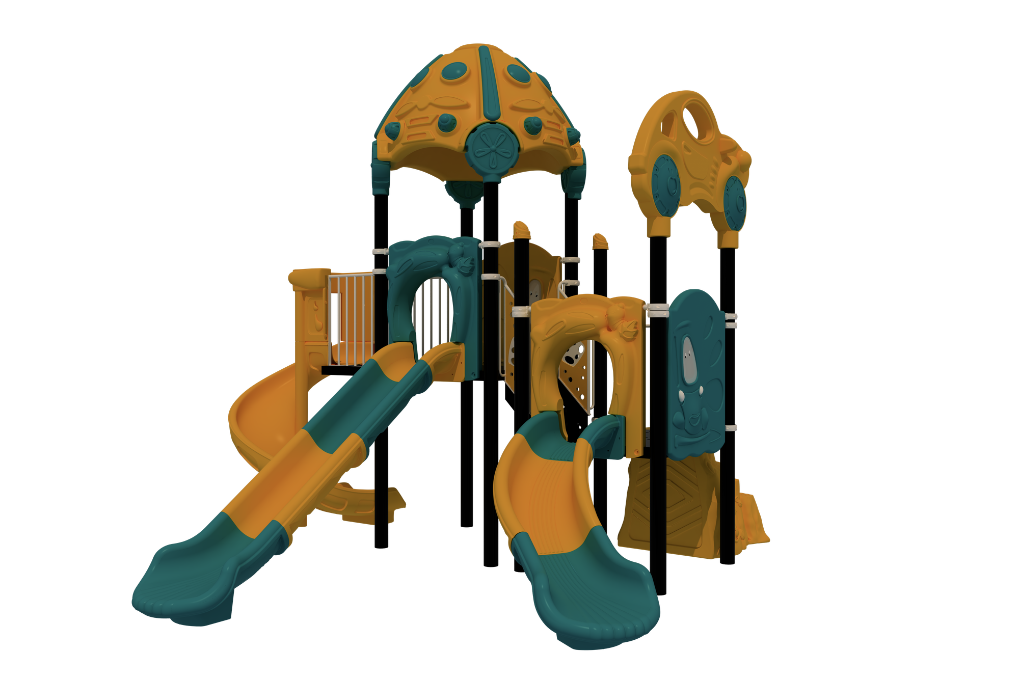 Araba Seri Oyun Grubu F-600 PRK-600 | Temalı Metal Oyun Grupları | Erse Kent Mobilyaları